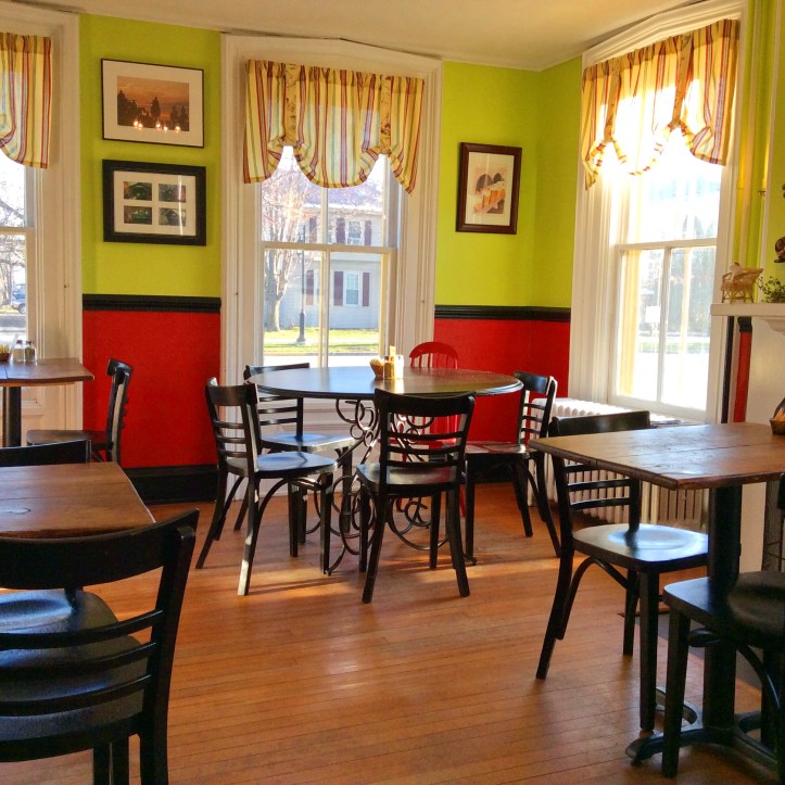 relentlessly cheerful cafe